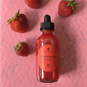 Strawberry Body Shimmer Oil (Handmade)